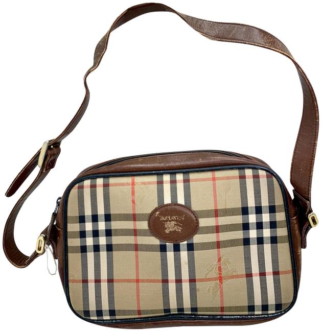Vintage Burberry S Nova Check Shoulder Bag