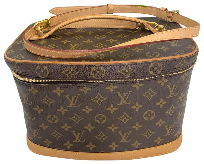 Louis Vuitton Nice Vanity Gm Brown Monogram Canvas Weekend/Travel Bag