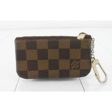Load image into Gallery viewer, Louis Vuitton Damier pochette Claire key ring
