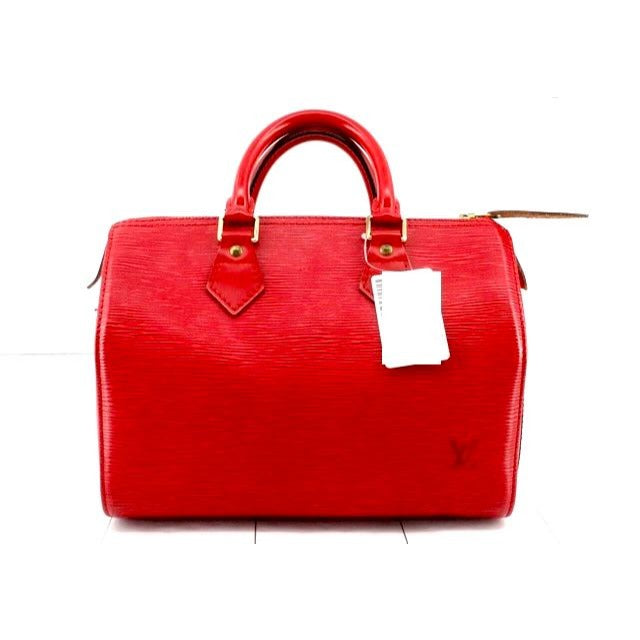 Louis Vuitton Speedy 25 Epi Red