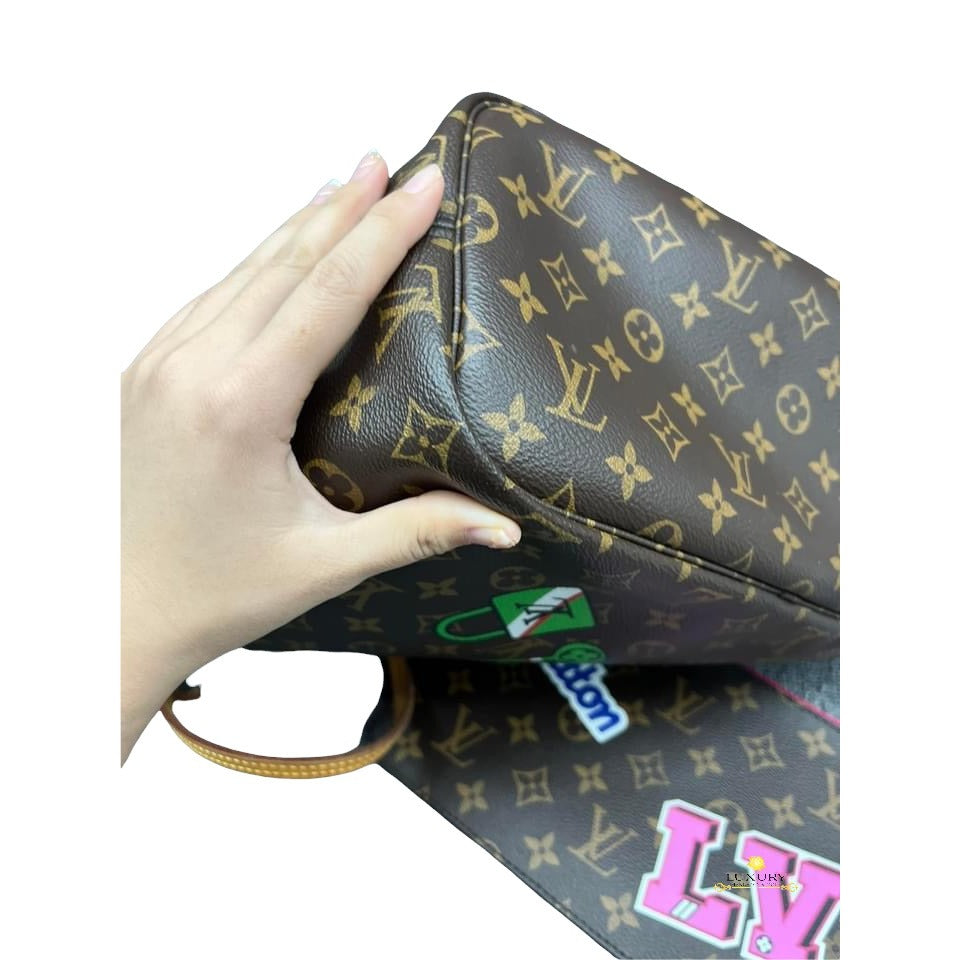 Louis vuitton neverfull world tour edition, Luxury, Bags & Wallets