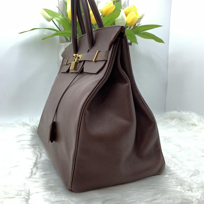 Hermès Birkin 40 Bag Chocolate Togo