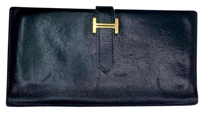 Hermès Black Wallet