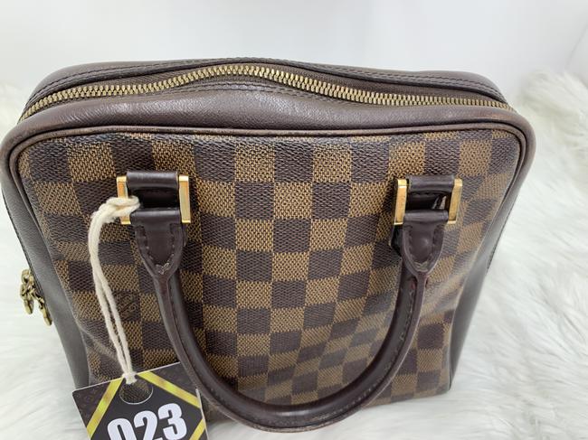Brera cloth handbag Louis Vuitton Brown in Cloth - 37006254
