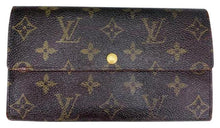 Load image into Gallery viewer, Louis Vuitton Brown Sarah Wallet
